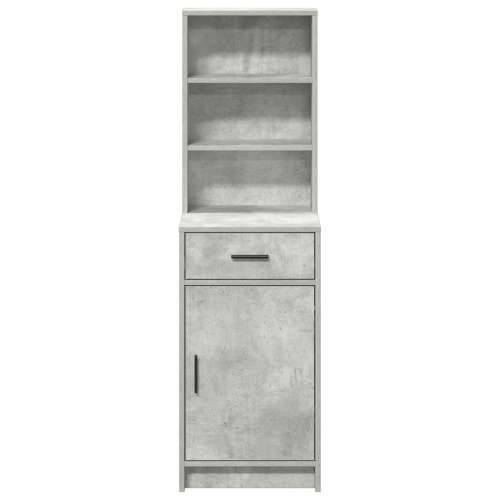 visoki ormar betonske sive 40x41x135 cm konstruirano drvo Cijena