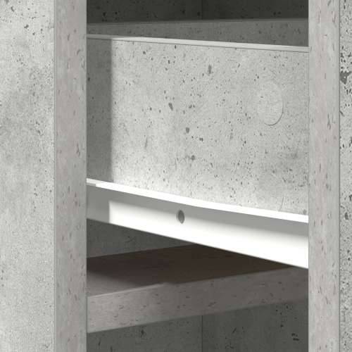 visoki ormar betonske sive 40x41x135 cm konstruirano drvo Cijena