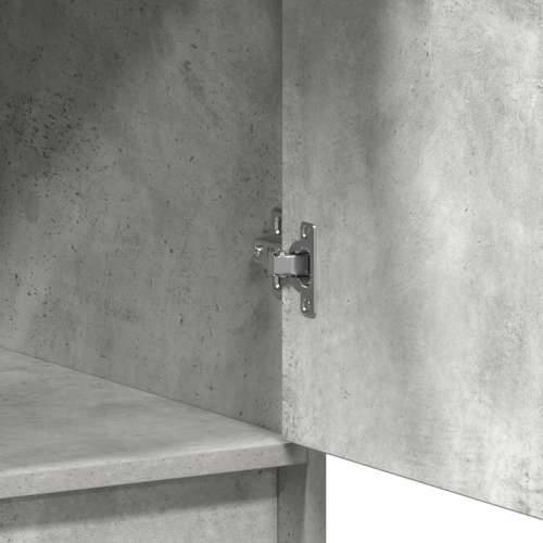 visoki ormar betonske sive 40x41x135 cm konstruirano drvo Cijena