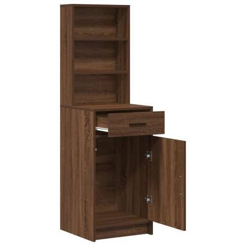 Visoki kabinet Smeđi hrast 40x41x135 cm Inženjerski drvo Cijena