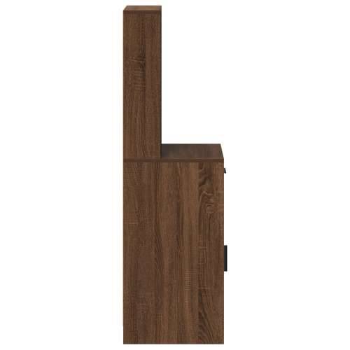 Visoki kabinet Smeđi hrast 40x41x135 cm Inženjerski drvo Cijena