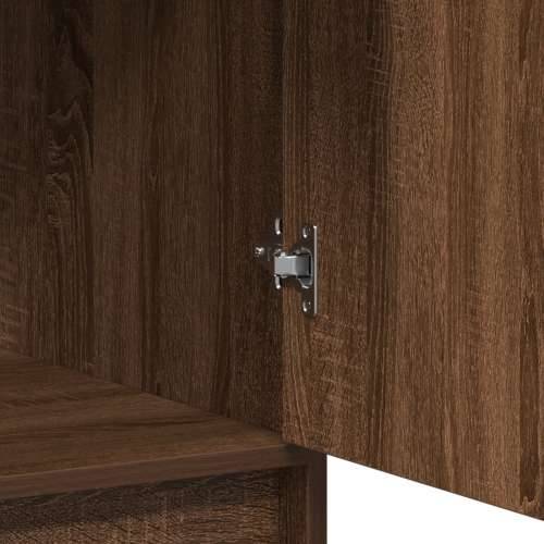 Visoki kabinet Smeđi hrast 40x41x135 cm Inženjerski drvo Cijena