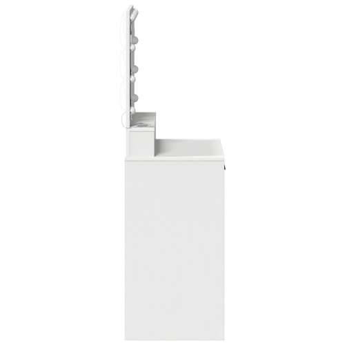 toaletni stolić s LED svjetlima bijeli 50x41x135 cm Cijena