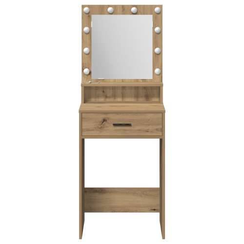 Toaletni stol s LED svjetlima Artisan - Hrast 50x41x135 cm Cijena