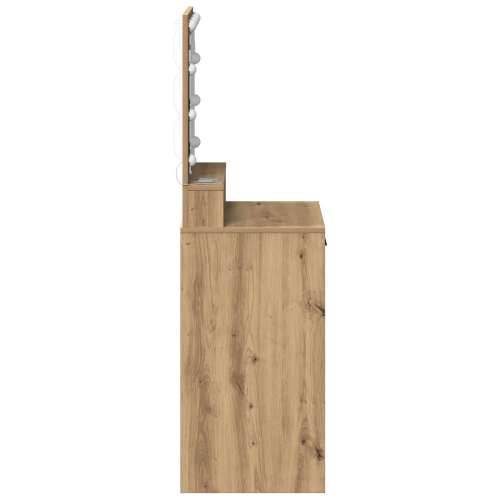 Toaletni stol s LED svjetlima Artisan - Hrast 50x41x135 cm Cijena