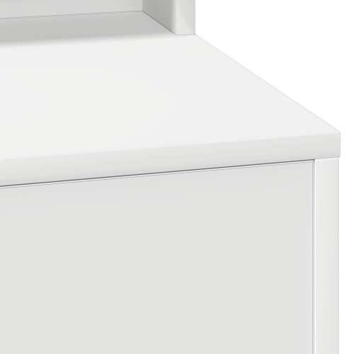 Toaletni stol s LED lampama Bijela 50x41x135 cm Cijena
