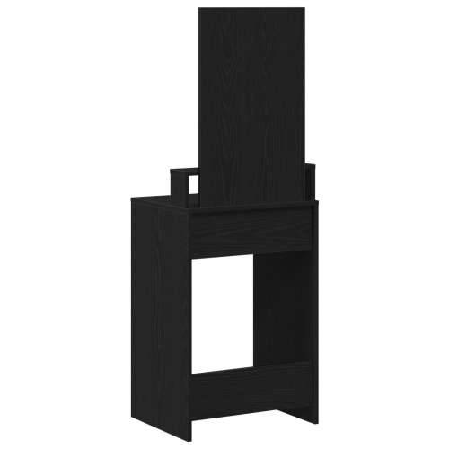 Toaletni stol s ladicama - Crni hrast 50x41x140 cm Cijena