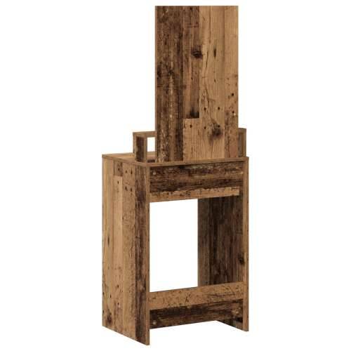 Toaletni stol s ladicama od starog drva 50x41x140 cm Cijena