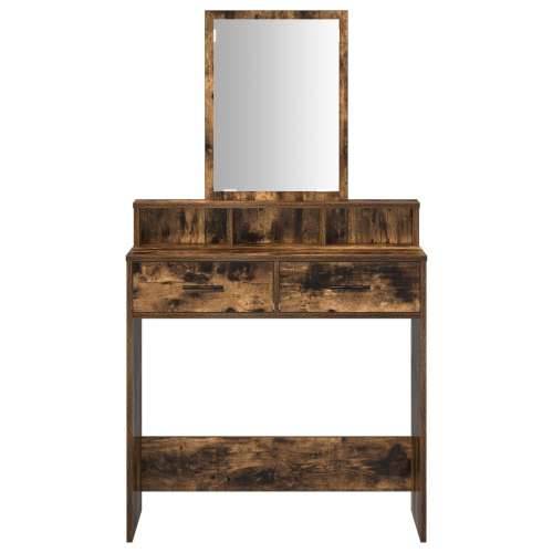 Toaletni stol s ladicama, tamni hrast, 79x41x140 cm Cijena