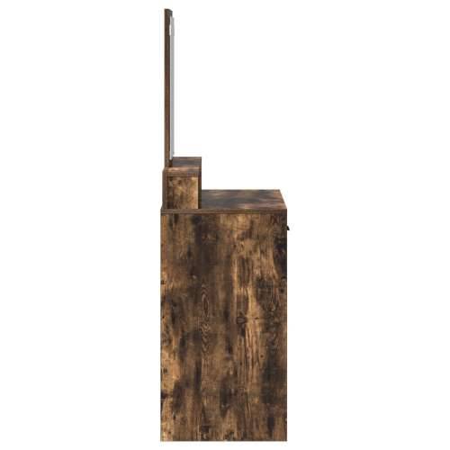 Toaletni stol s ladicama, tamni hrast, 79x41x140 cm Cijena