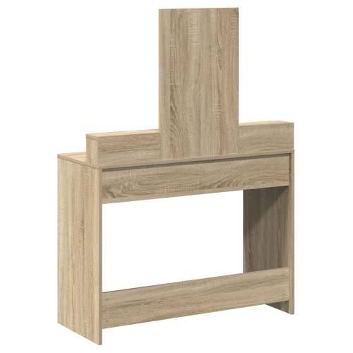 Toaletni stol s ladicama Sonoma hrast 100x41x140 cm Cijena