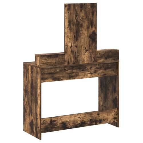 Toaletni stol s ladicama 100x41x140 cm - Dimljeni hrast Cijena