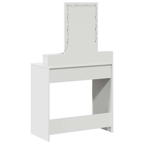 Toaletni stol s LED svjetlima, bijeli, 79x41x140 cm Cijena