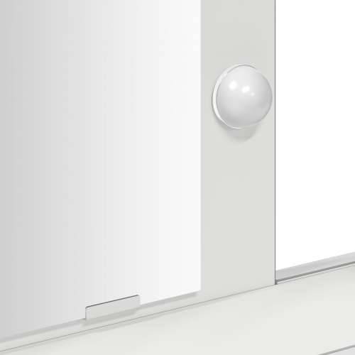 Toaletni stol s LED svjetlima, bijeli, 79x41x140 cm Cijena