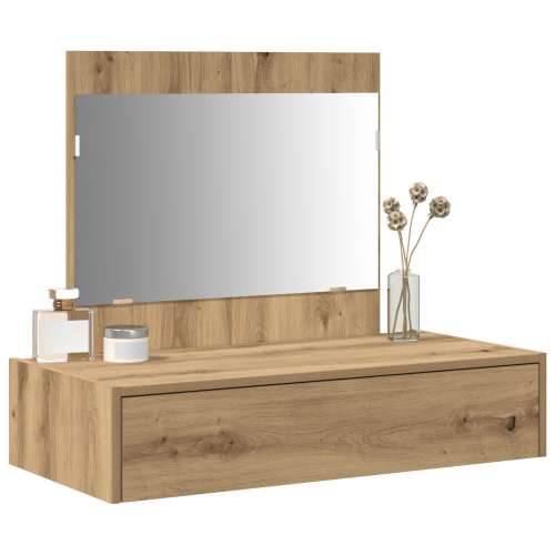 Zidni Toaletni Stolić Umjetnički Hrast 83x40x70 cm Cijena