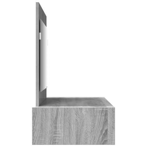 Toaletni stol sivi sonoma 100x40x70 cm Cijena