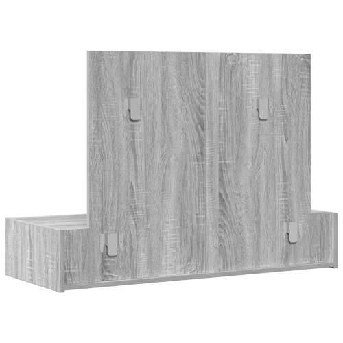 Toaletni stol sivi sonoma 100x40x70 cm Cijena