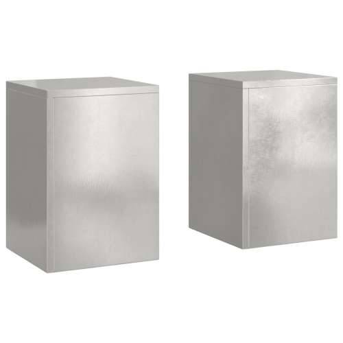 vanjski stalci za biljke Pillar 2 kom 24x24x35 cm Nehrđajući čelik Cijena