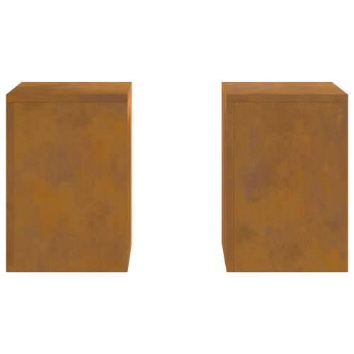 Vanjski Stalci za Biljke Stup 2 kom 24x24x35 cm Otpornik na vrijeme Cijena