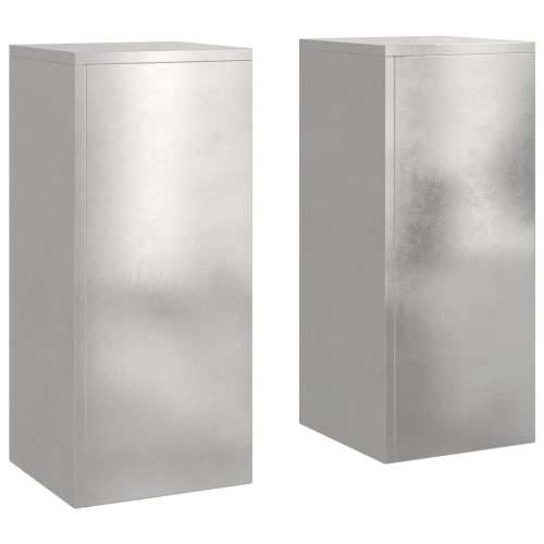 Vanjski Stalak za Biljke Pillar 2 kom 24x24x55 cm Nehrđajući čelik Cijena