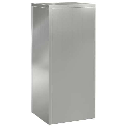 vanjski držači za biljke Stup 2 kom 24x24x55 cm Galvanizirani čelik Cijena