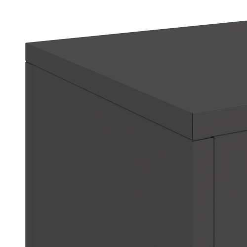 Vanjski Stalak za Cveće Stup 2 kom Crna 24x24x75 cm Čelik Cijena