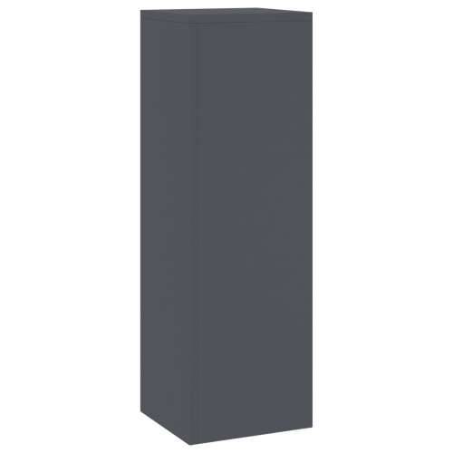 Spoljašnji stalci za cveće Stup 2 kom Antracit 24x24x75 cm Čelik Cijena