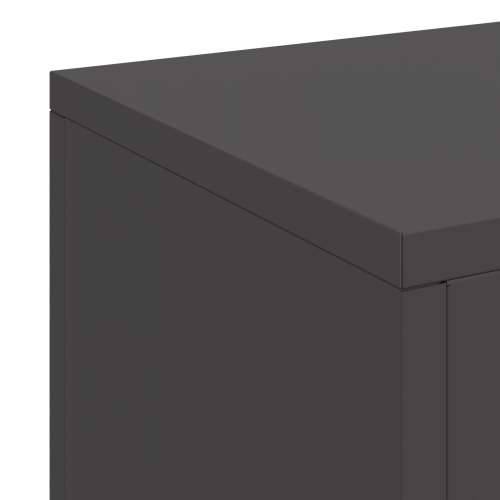 vanjski stalci za biljke Pillar 3 kom Crni čelik Cijena