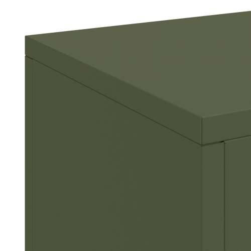 Stalci za biljke na otvorenom Pillar 3 kom Maslinasta Čelik Cijena