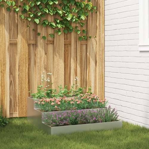 sadilica za vrt trostupanjska 90x90x35 cm galvanizirani čelik Cijena