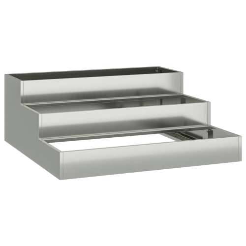 sadilica za vrt trostupanjska 90x90x35 cm galvanizirani čelik Cijena