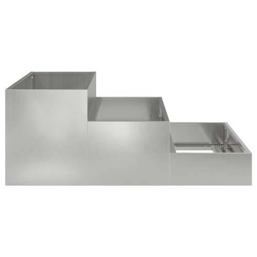 sadilica za vrt trostupanjska 90x90x35 cm galvanizirani čelik Cijena