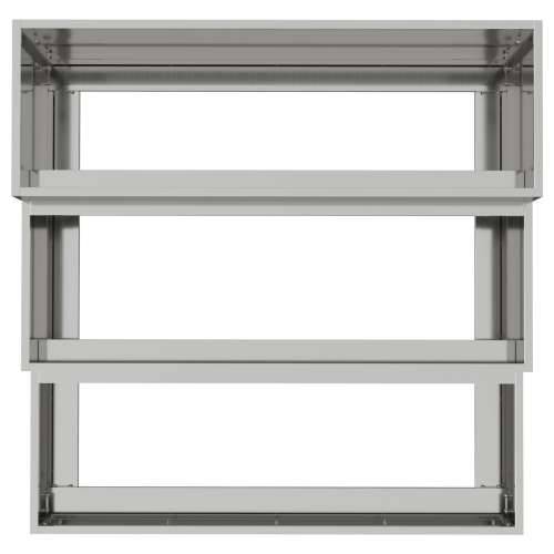 sadilica za vrt trostupanjska 90x90x35 cm galvanizirani čelik Cijena