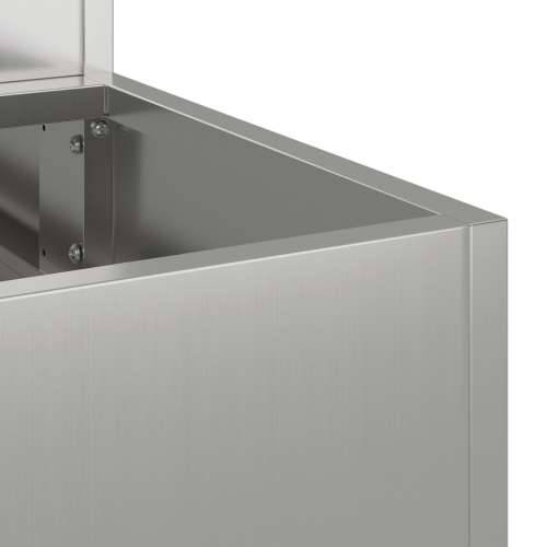 sadilica za vrt trostupanjska 90x90x35 cm galvanizirani čelik Cijena