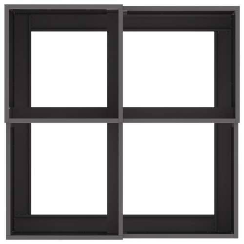 Vrtna sadioca 80x80x48 cm Crni čelik Cijena