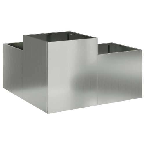 Vrtna sadilica 80x80x48 cm Galvanizirani čelik Cijena