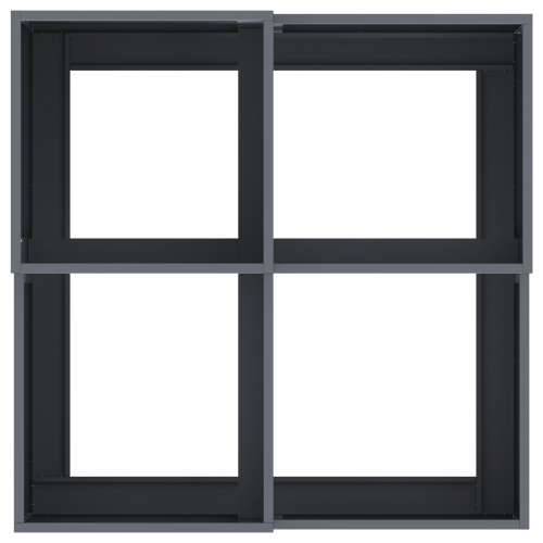 Vrtna sadilica 100x100x48 cm Antracit čelik Cijena