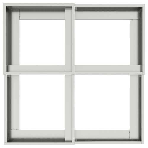 Vrtna saksija 100x100x48 cm Galvanizirani čelik Cijena