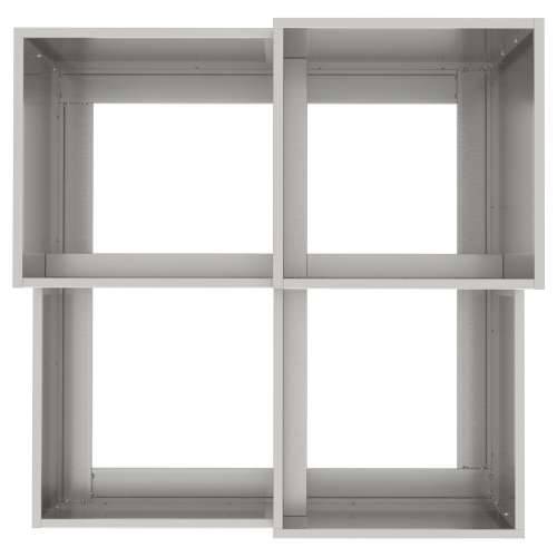 Vrtna sadilica 80x80x60 cm od nehrđajućeg čelika Cijena