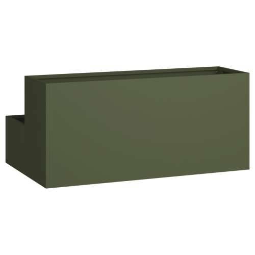 Vrtna Sadilica 2-Tier 100x60x45 cm Maslinasta Čelik Cijena