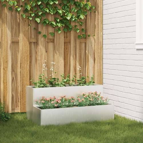 dvotier sadilica za vrt 100x60x45 cm nehrđajući čelik Cijena