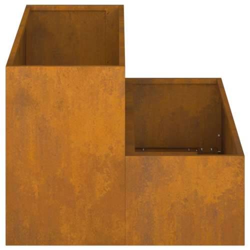 Vrtna Sadilica 2-Tier 100x60x45 cm Čelik Otpornik na Vreme Cijena