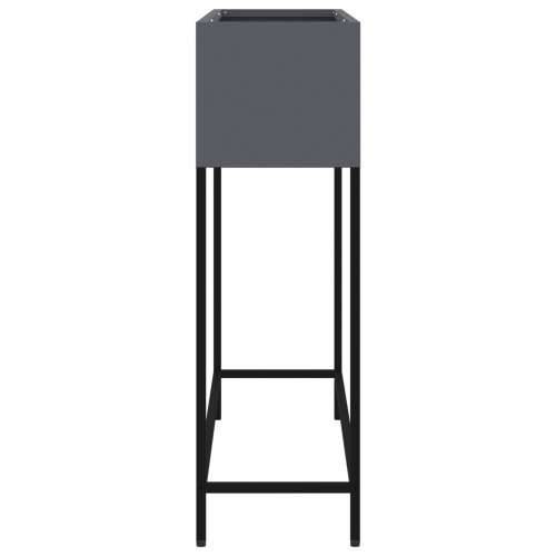 Povišeni vrtni saksija 100x26x82 cm Antracit Čelik Cijena