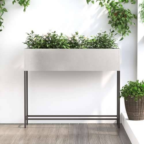 Povišeni grednjak 100x26x82 cm od nehrđajućeg čelika Cijena