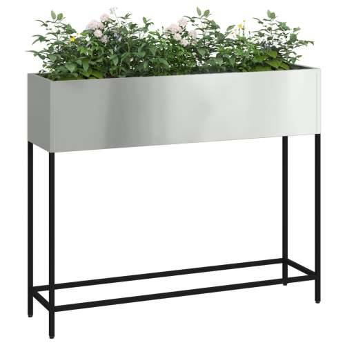 Povišeni vrtni saksija 100x26x82 cm Galvanizirani čelik Cijena