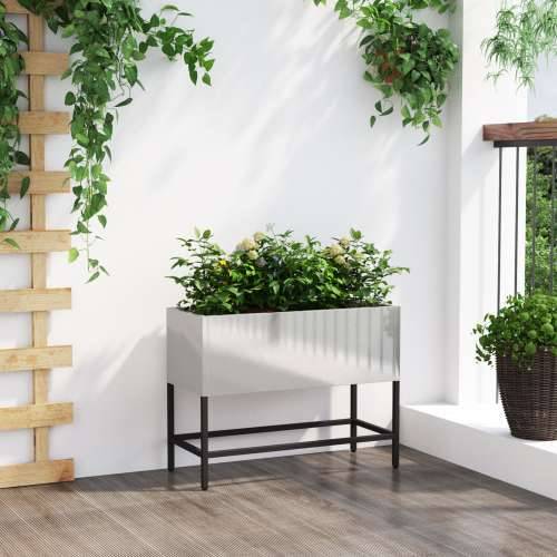 Podignuti vrtni gredica 60x26x45 cm Nehrđajući čelik Cijena