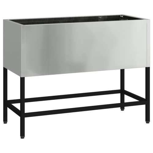 Povišeni vrtni gredica 60x26x45 cm Galvanizirani čelik Cijena