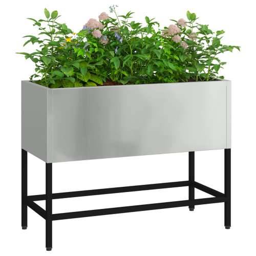 Povišeni vrtni gredica 60x26x45 cm Galvanizirani čelik Cijena