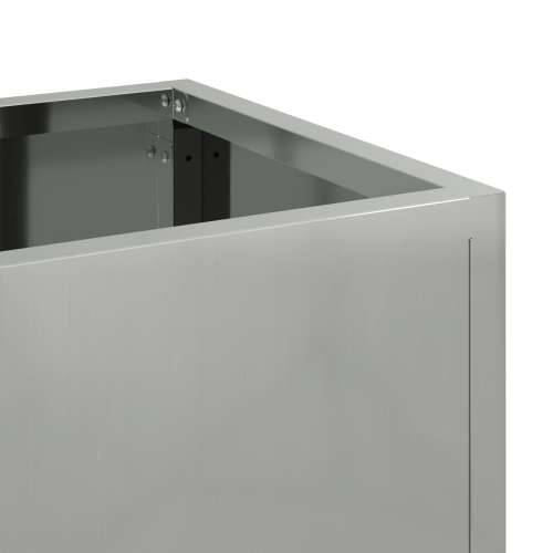 Povišeni vrtni gredica 60x26x45 cm Galvanizirani čelik Cijena