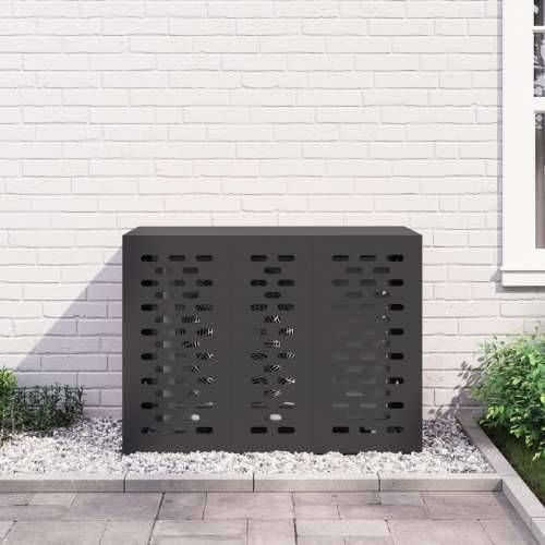 Pokrov za klima uređaj  Crna 110x50x80 cm Čelik Cijena